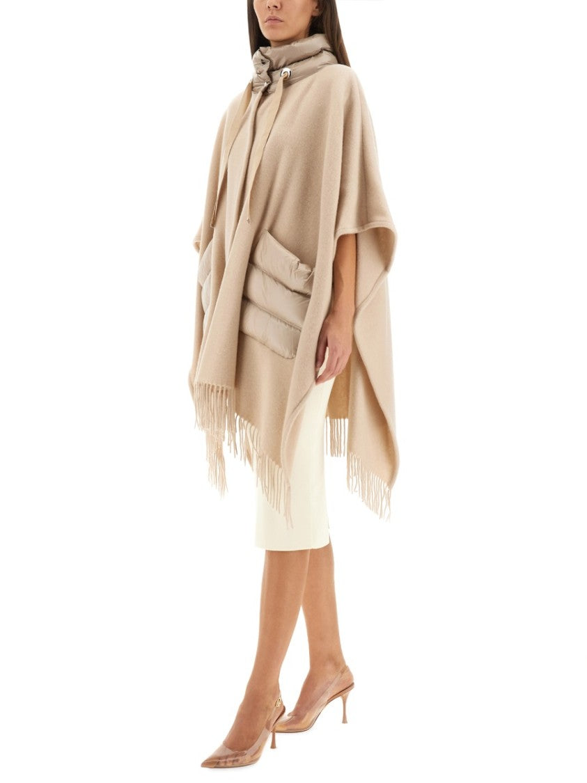 Herno Warmy And Ultralight Nylon Resort Poncho
