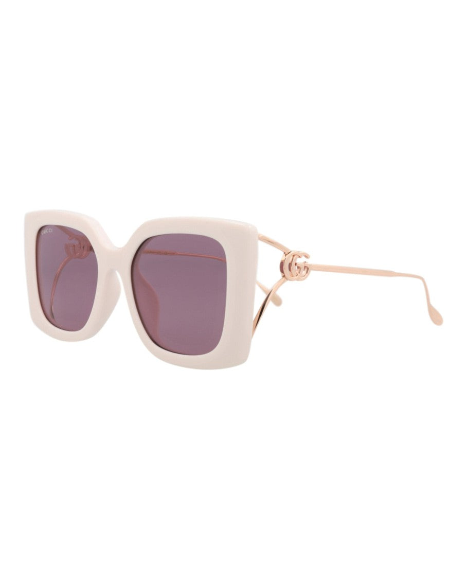 Gucci Square-Frame Injection Sunglasses