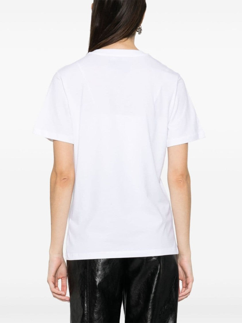 Moschino Logo Print Cotton T-Shirt