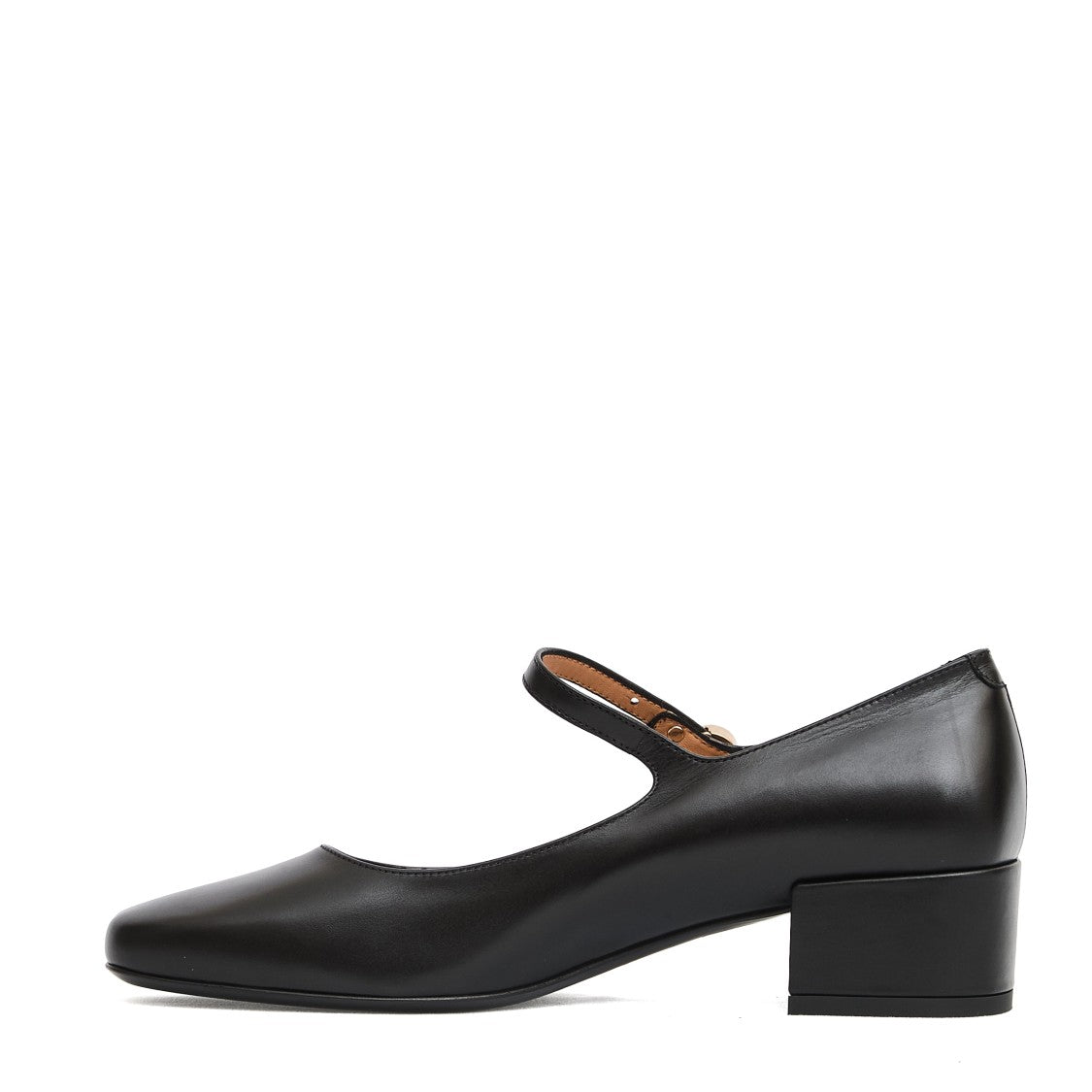Tod's Black Leather Ballerinas With Straps
