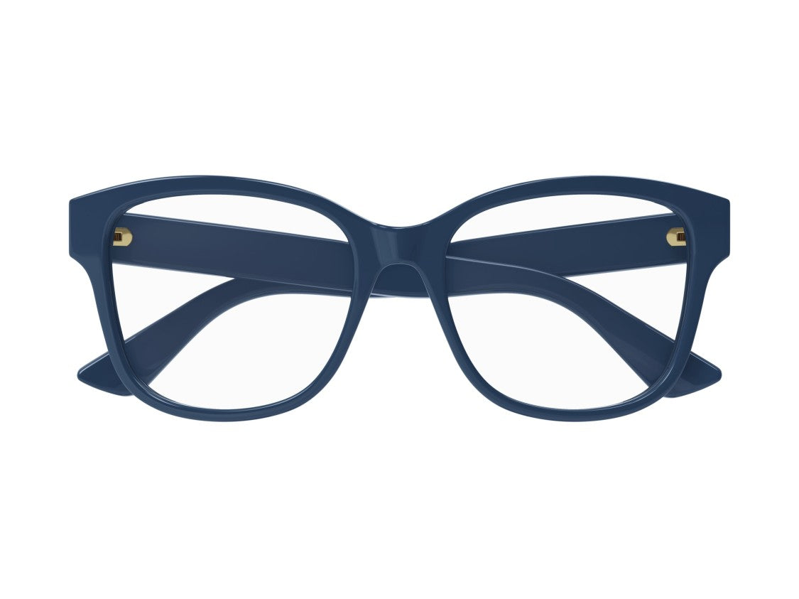 Gucci Gold Gg1340o Black Square Eyeglasses