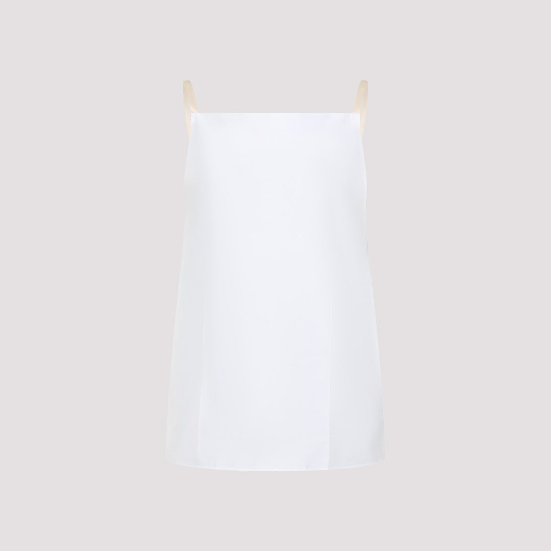 Carven Spaghetti Strap Top In Soft Polyester-Silk Blend