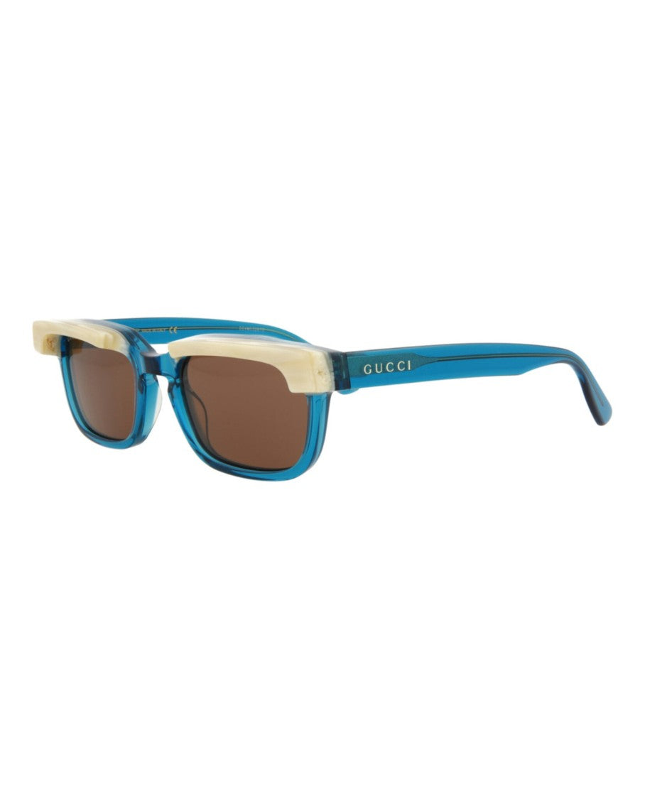 Gucci Square-Frame Acetate Sunglasses