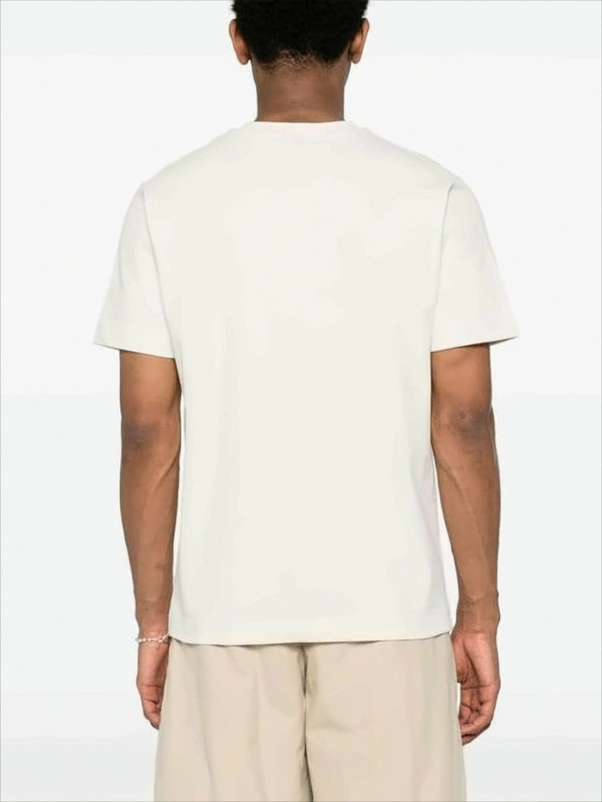 Jacquemus Relaxed-Fit Crew Neck Jacquemus T-Shirt With Rectangular Patch