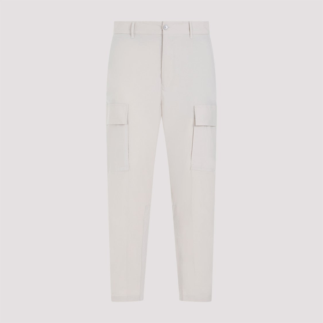 Etro Cargo Beige Cotton Trousers