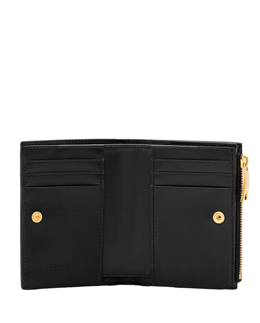 Bottega Veneta Intrecciato Woven Leather Card Holder