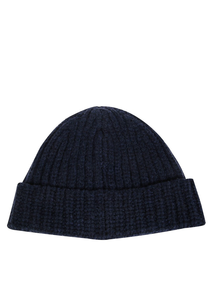 Marni Textured Knit Beanie With Rolled Cuff