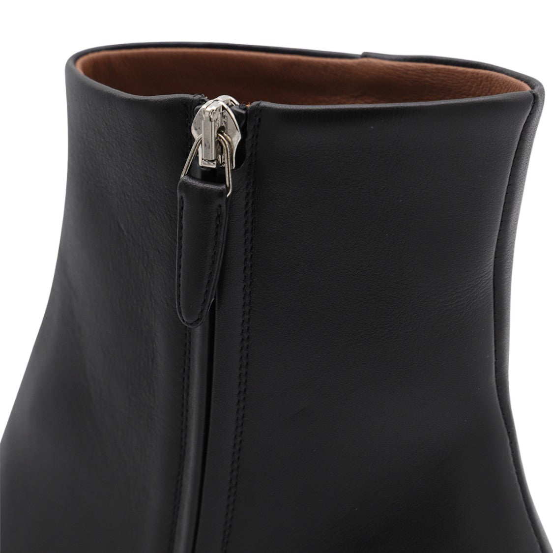 Paris Texas Pointed Toe Ankle Boots With Mid-Height Block Heel