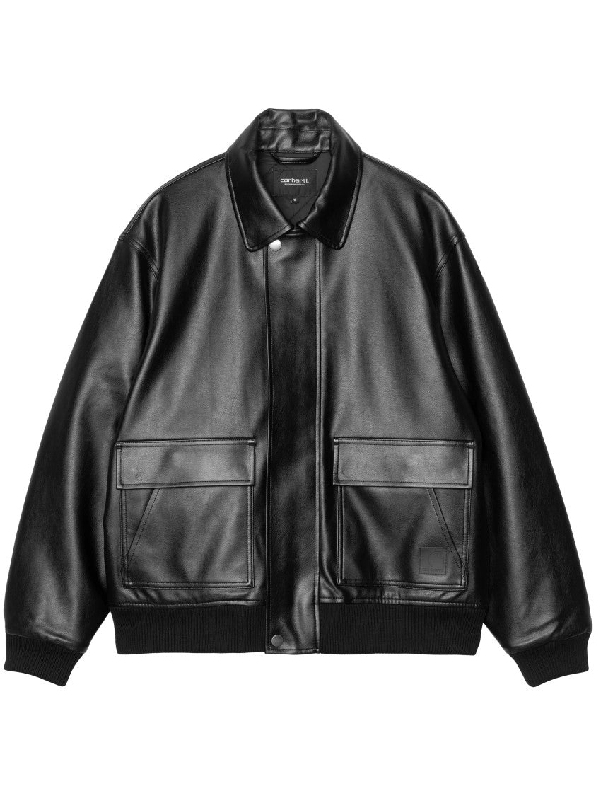 Carhartt Wip Arizona Sleek Faux Leather Jacket