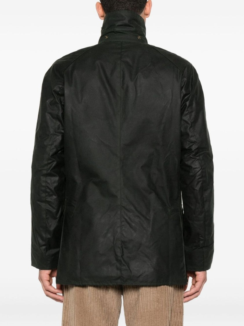 Barbour Dark Green Waxed Cotton Jacket