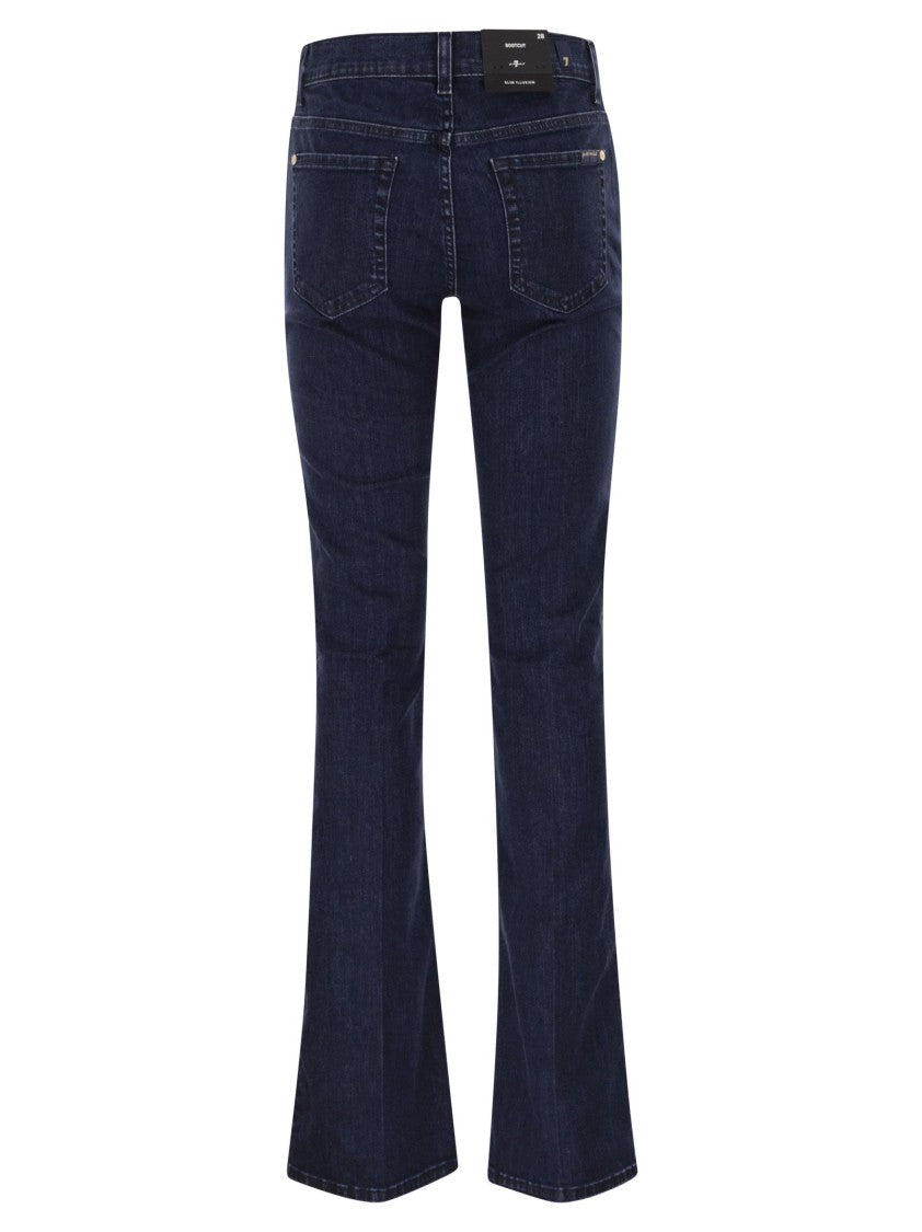 7 For All Mankind Medium Waist Bootcut Jeans