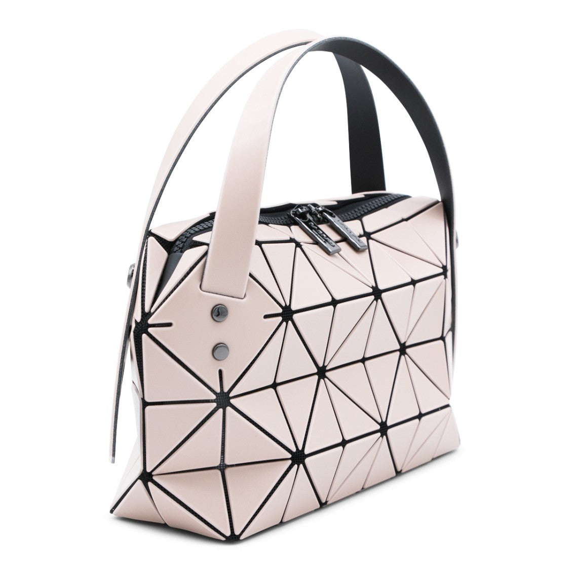 Bao Bao Issey Miyake Beige Triangular Panel Bag