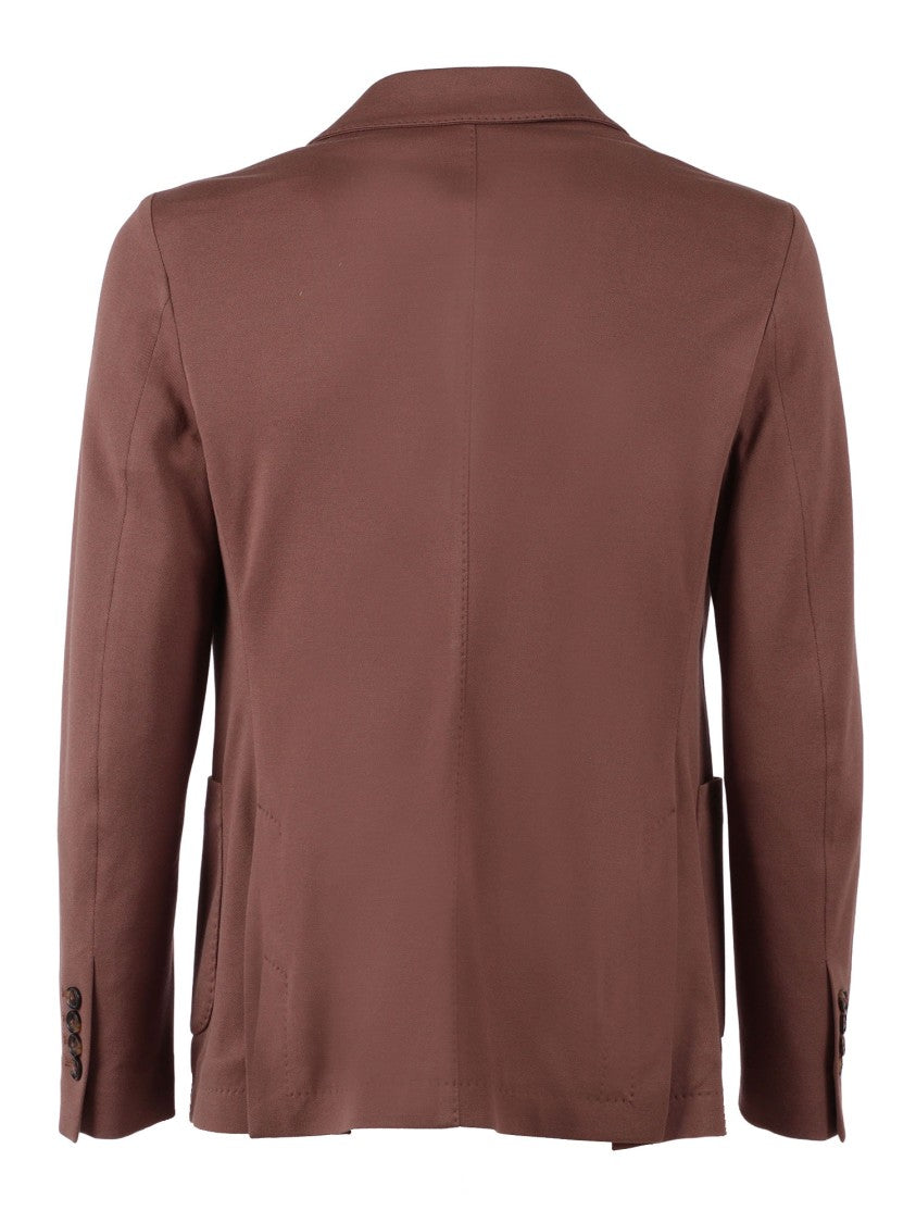 Circolo 1901 Brown Doppio Petto Structured Blazer