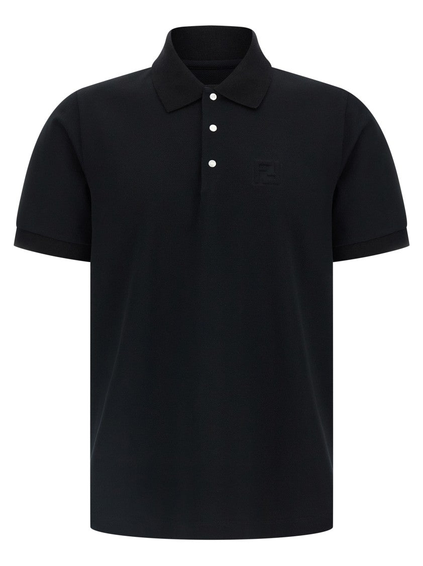 Fendi 'Zucca Piquet' Polo Shirt