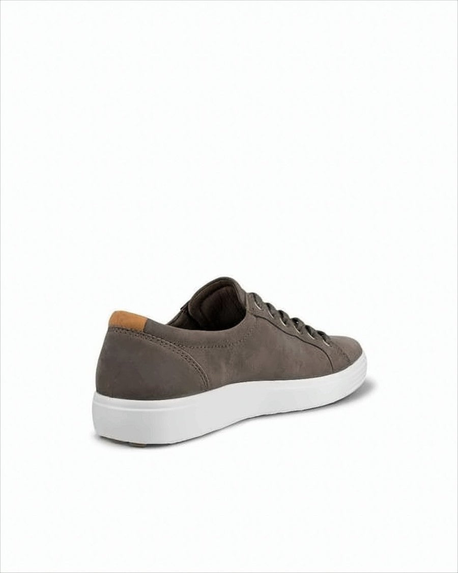 Ecco Sleek Low-Top Brown Calf Leather Sneakers