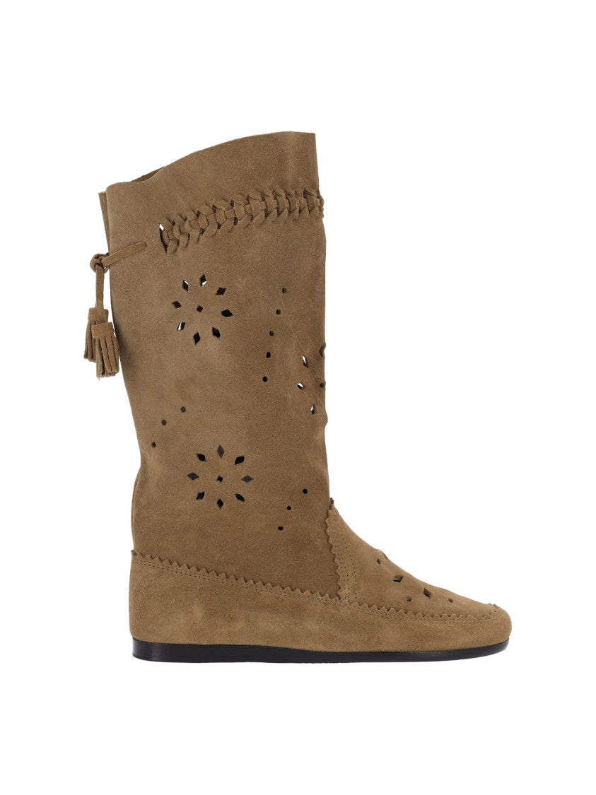 Isabel Marant "Welky" Ankle Boots – Brown