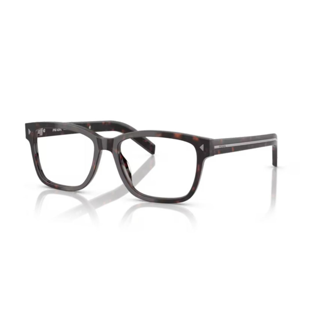 Prada 0Pr B10v Rectangular Acetate Eyeglasses