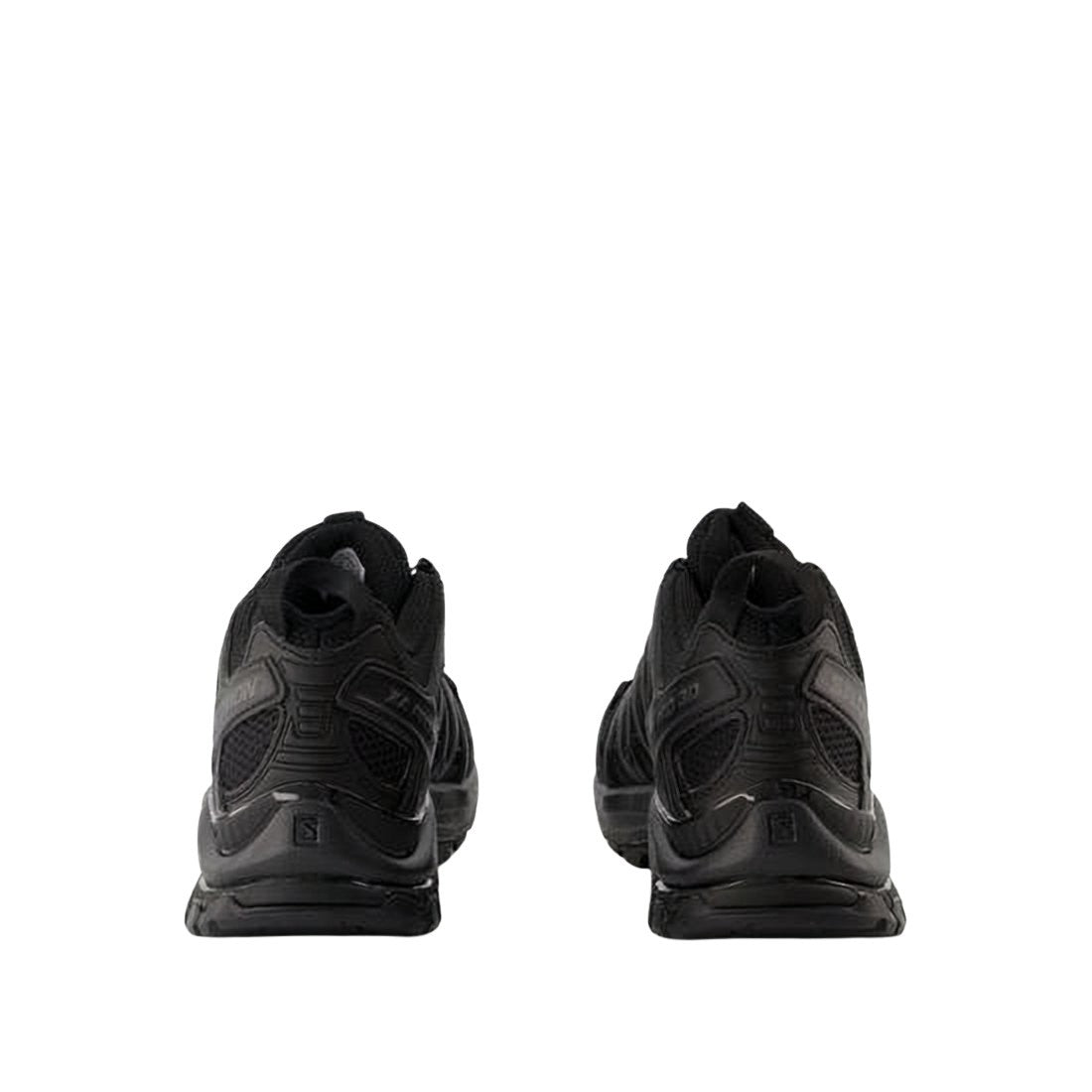 Salomon Low-Profile Black Sneakers With Mesh Upper