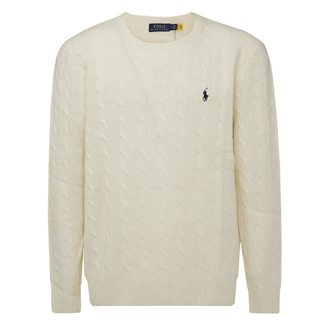 Polo Ralph Lauren Textured Cable Knit Crew Neck Sweater