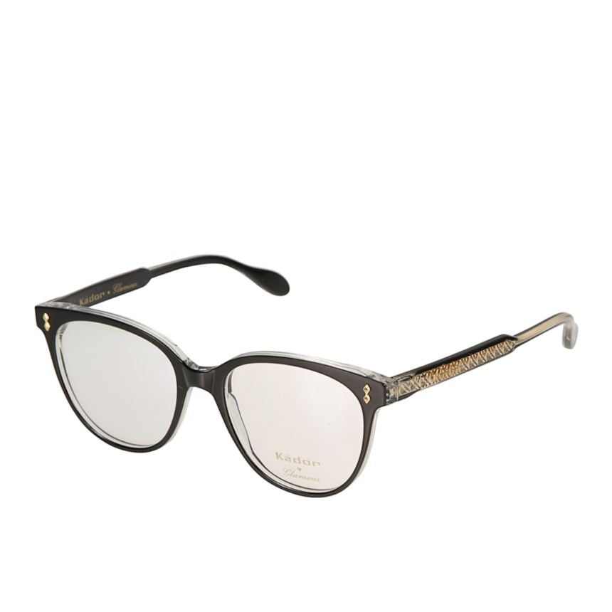 Kador Nikla Glamour Rounded Frame Eyeglasses With Intricate Gold Detailing
