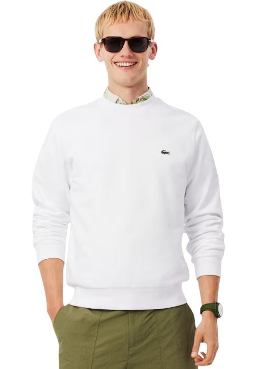 Lacoste Classic-Fit Organic Fleece Cotton Sweatshirt