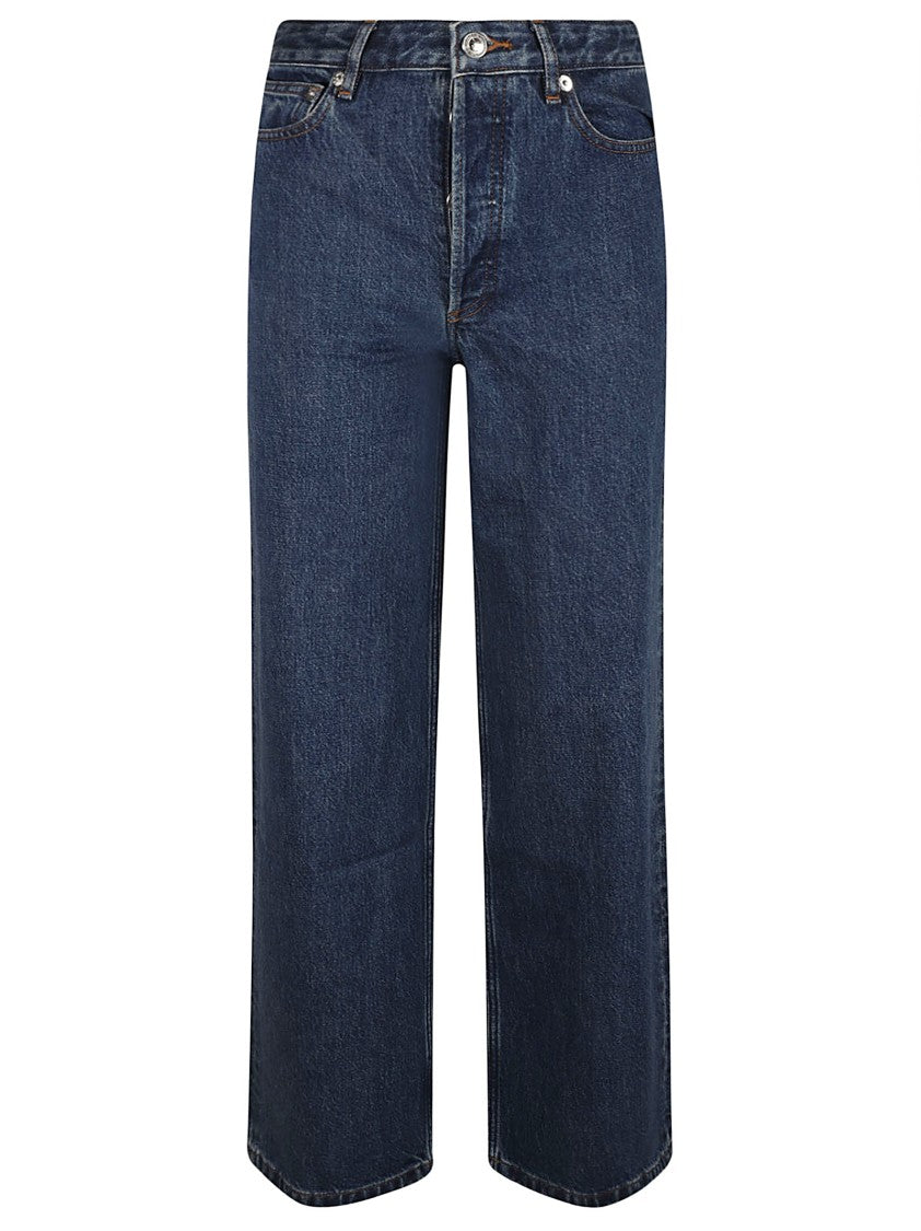 A.P.C. Wide-Leg Jeans With High Waist