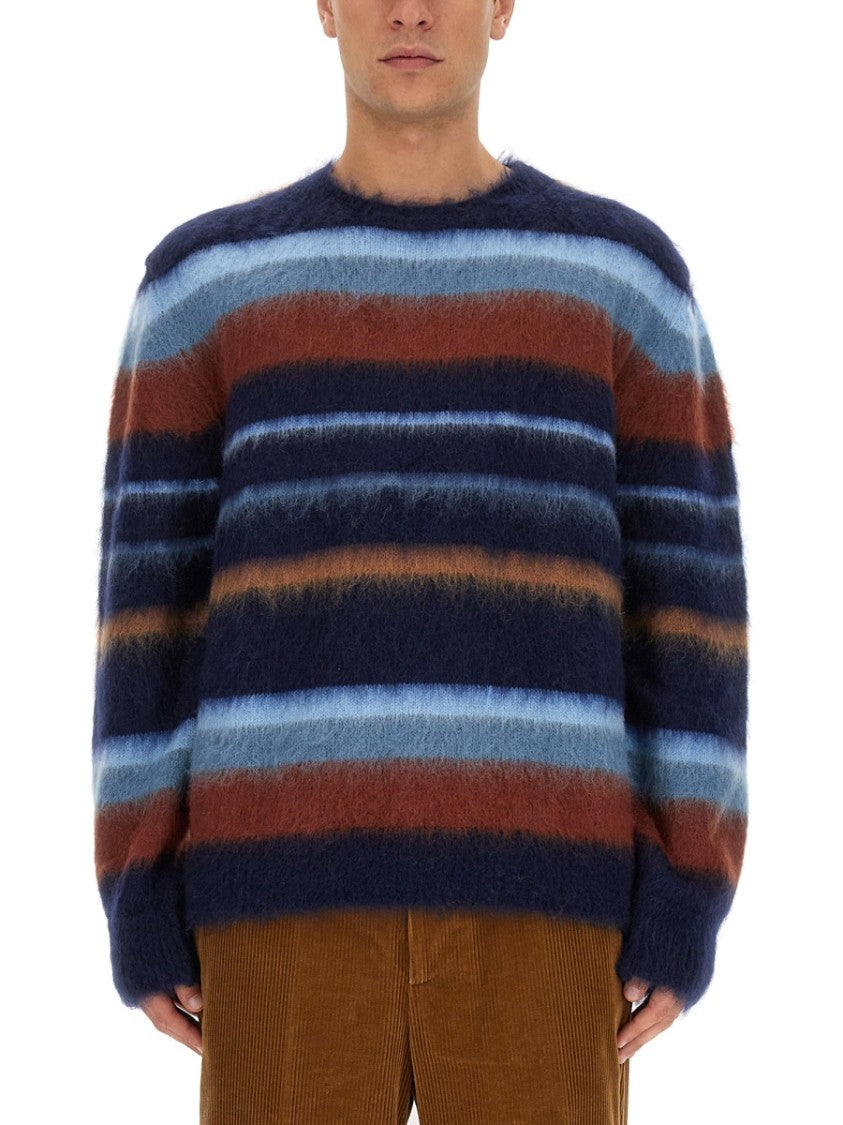 Etro Striped Wool Jersey With Relaxed Fit