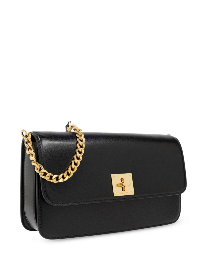 Golden Goose Gioia Bag Black Palmellato Leather Bag