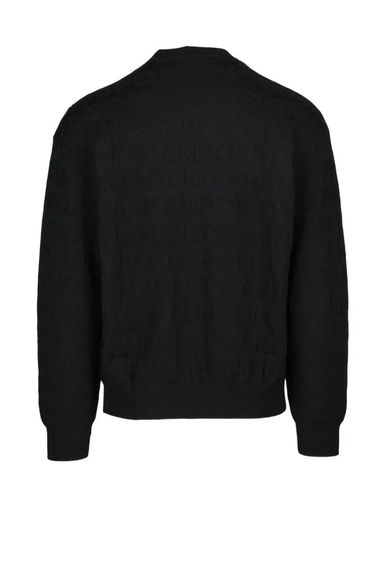 Emporio Armani Sweater Virgin Wool - Black