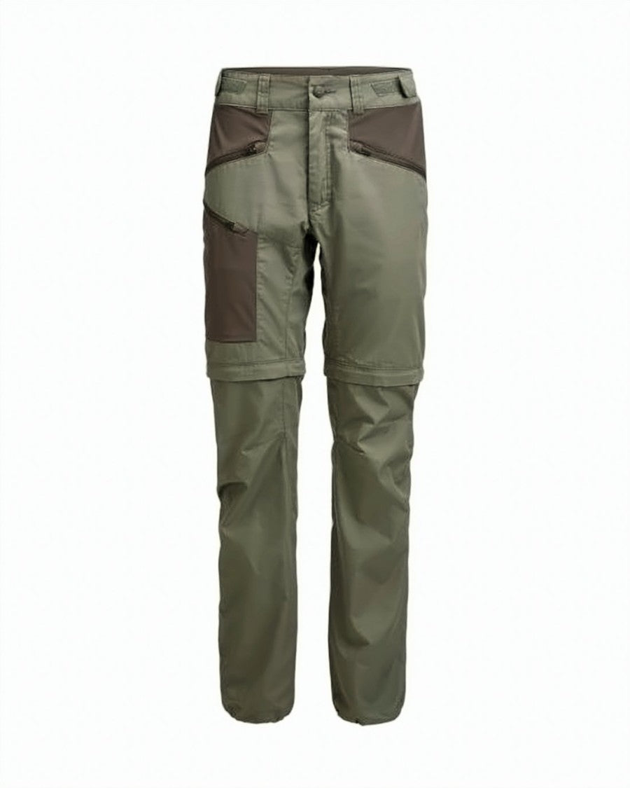 Lundhags Utilitarian Straight Pants With Two-Tone Design