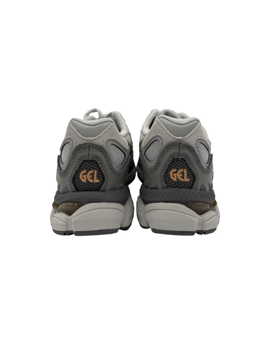 Asics Layered Grey Sneakers With Gel Technology