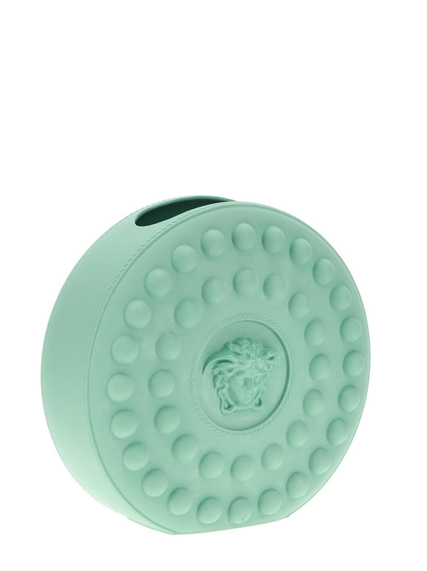 Versace Home La Medusa Studded Vase
