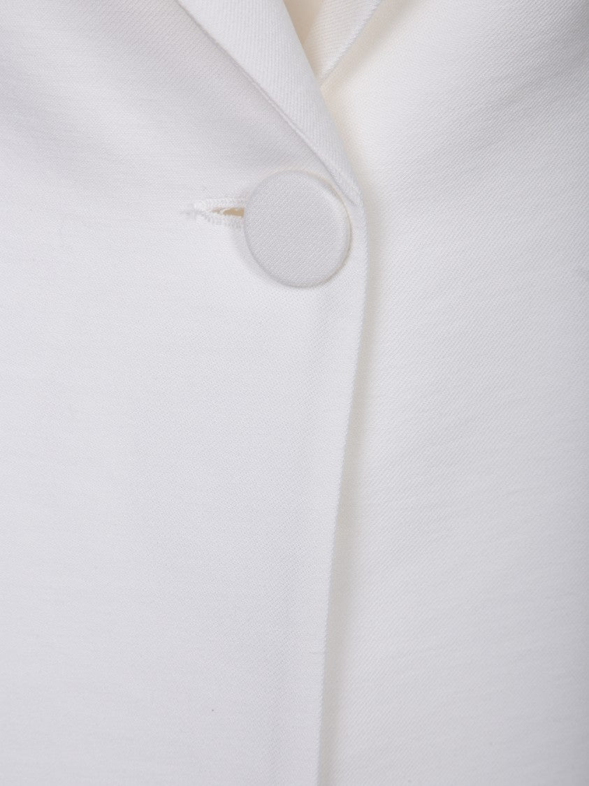 Blanca Vita Tailored High-Waisted Jacket In Viscose Twill