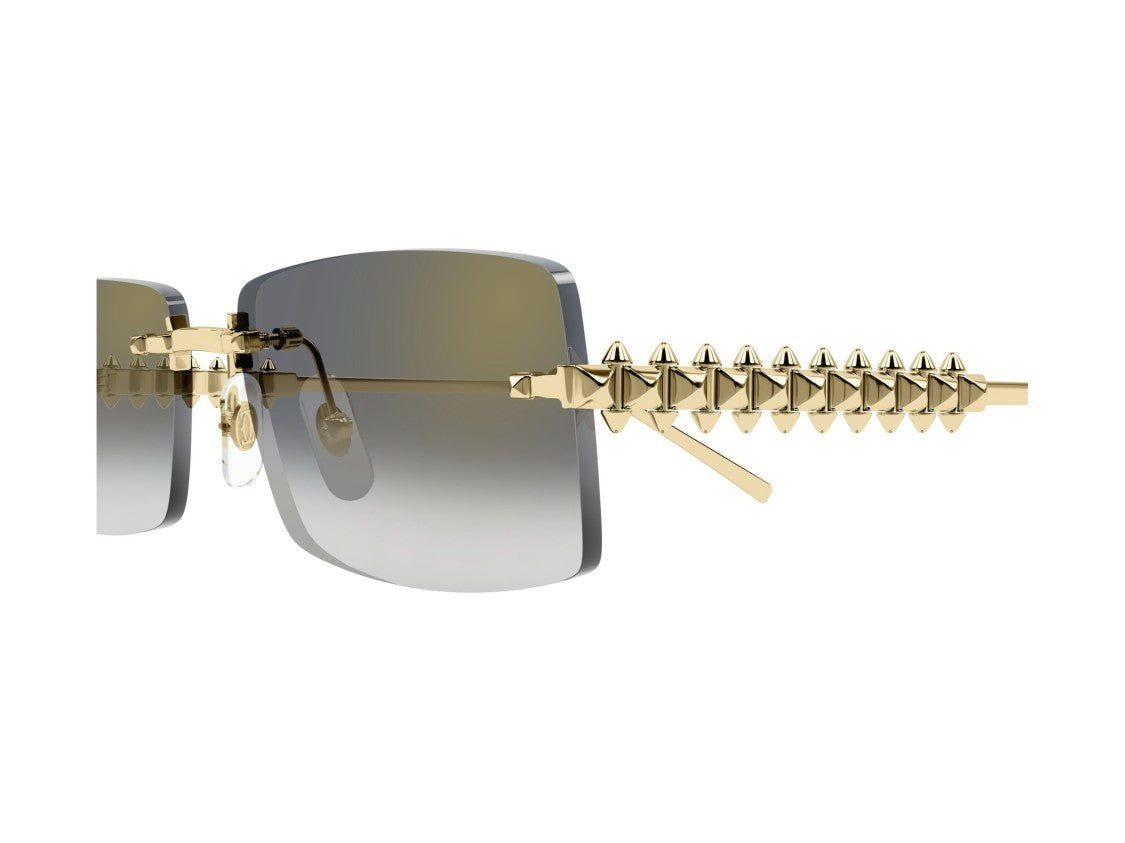 Cartier Ct0604s Rimless Square Sunglasses
