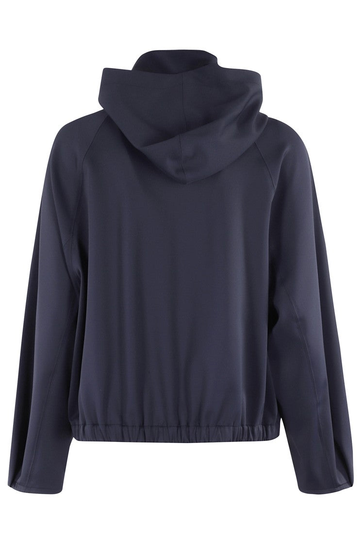 Duno Short Technical Jacket With Adjustable Hood