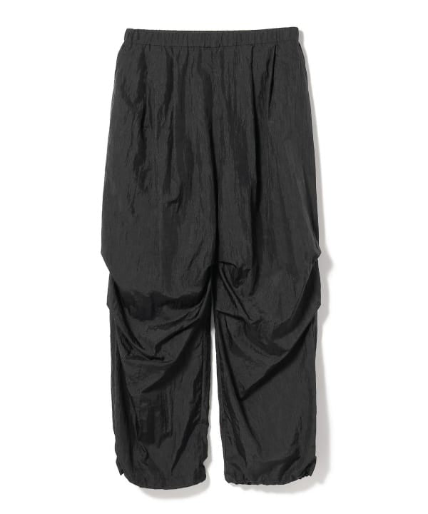 Beams Retro Sporty Pants With Unique Natural Texture