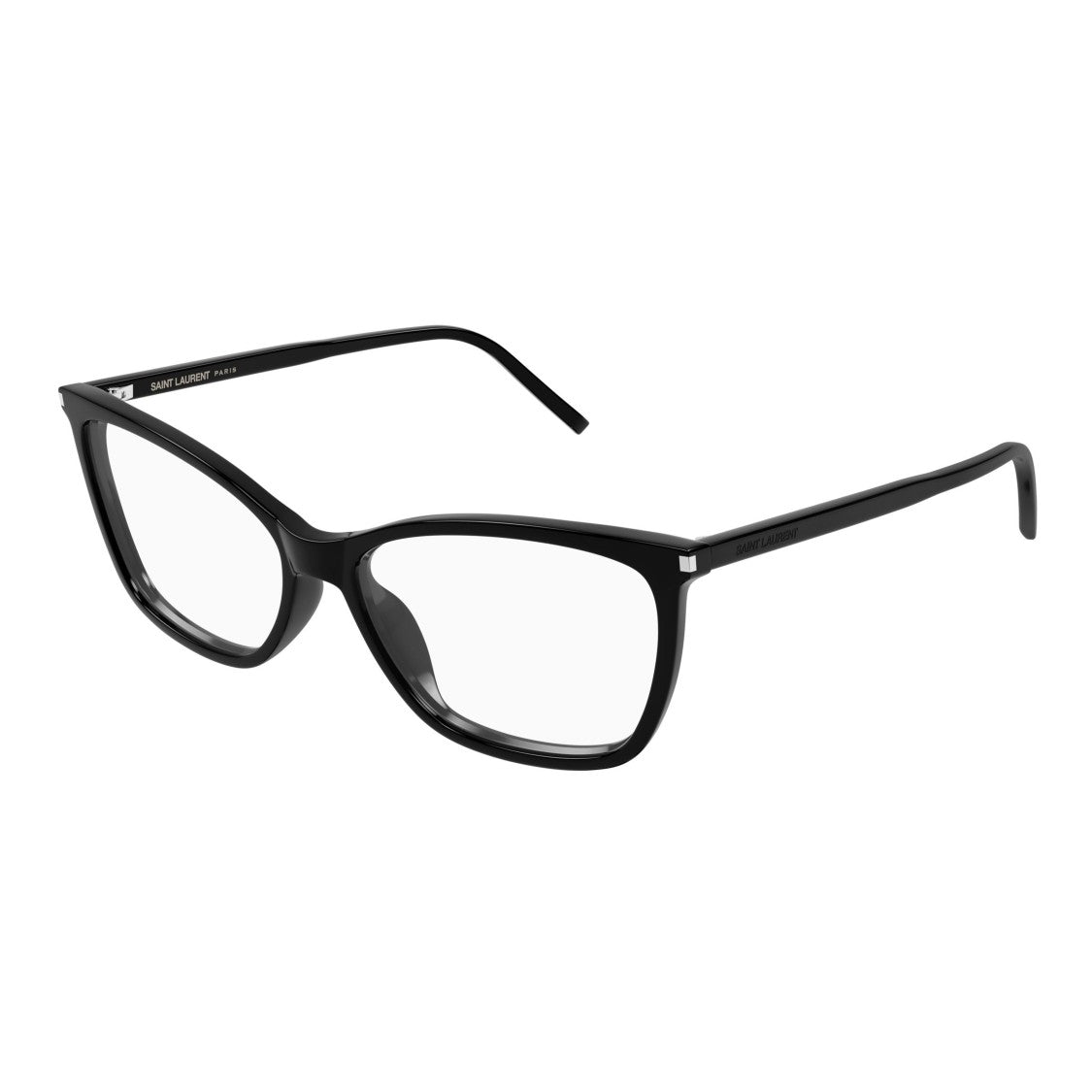 Saint Laurent Sl 834 Glossy Black Rectangular Sunglasses