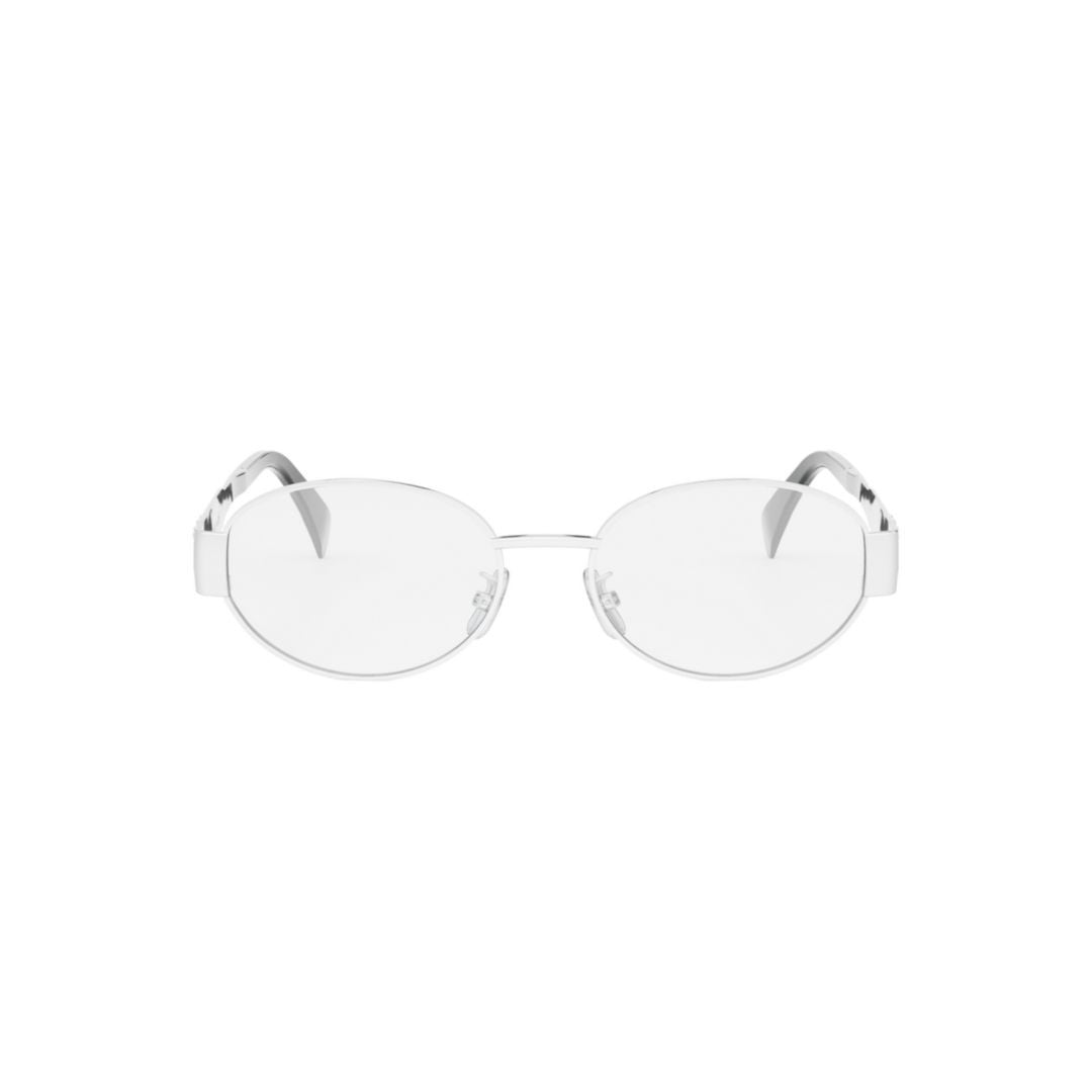 Celine Cl50140u Oval Lens Metal Frame Eyeglasses
