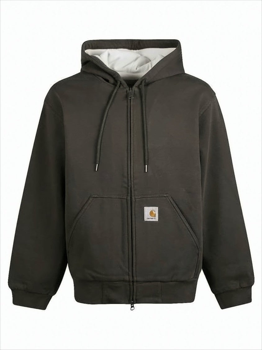 Carhartt Wip Zip-Up Hoodie With Drawstring Hood