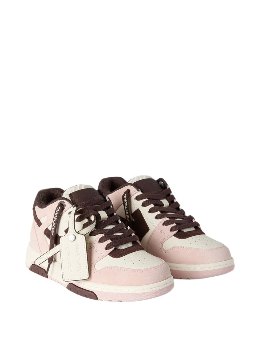 Off-White Out Of Office Perforated Leather Low-Top Sneakers