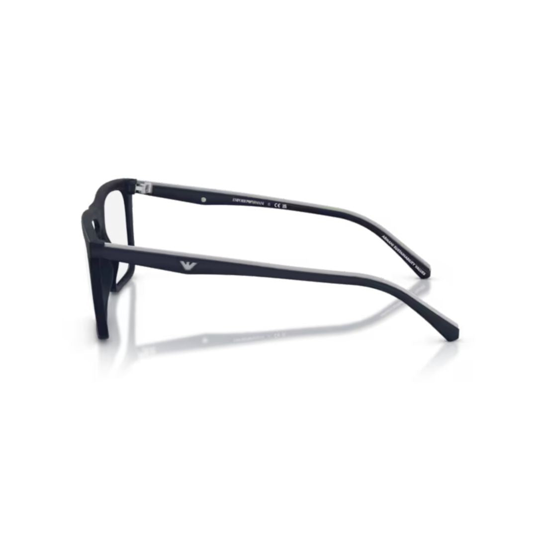 Emporio Armani 0Ea4258 Rectangular Sunglasses With Matte Finish
