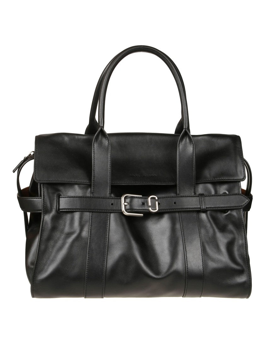 Marc Jacobs Structured Black Bag With Minimalist Design