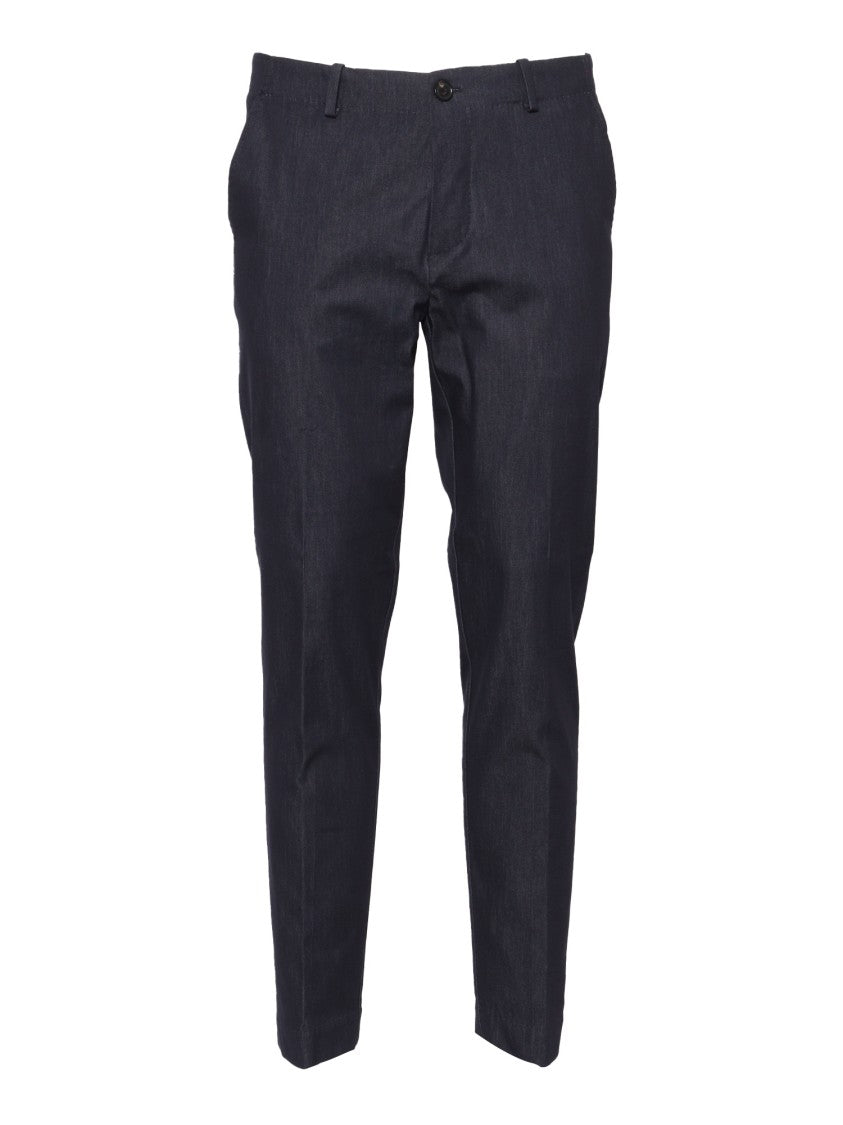 Rrd Tailored Black Week End Pants With Polished Finish