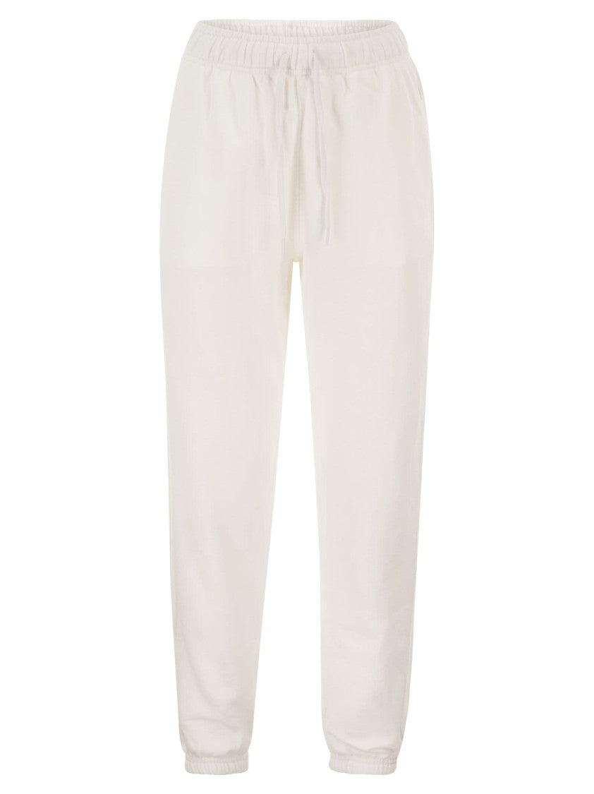 Polo Ralph Lauren High-Waist Tapered Fleece Sweatpants