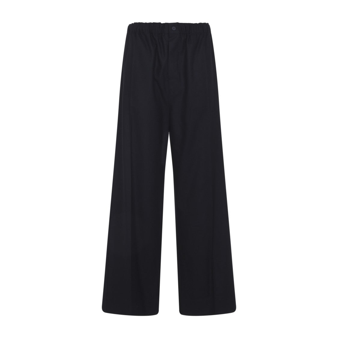Carven Midnight Blue Wool Tr305 Pull On Pants