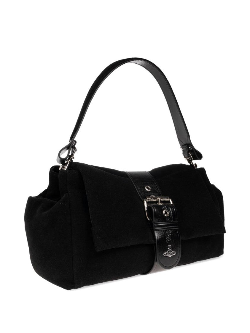 Vivienne Westwood Structured Black Handbag