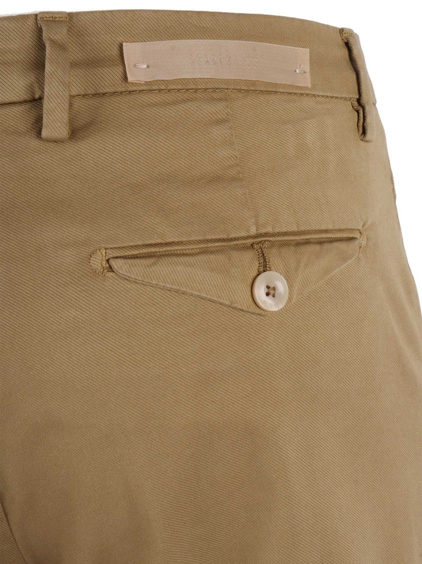 Briglia Straight Leg Textured Straight-Leg Pants