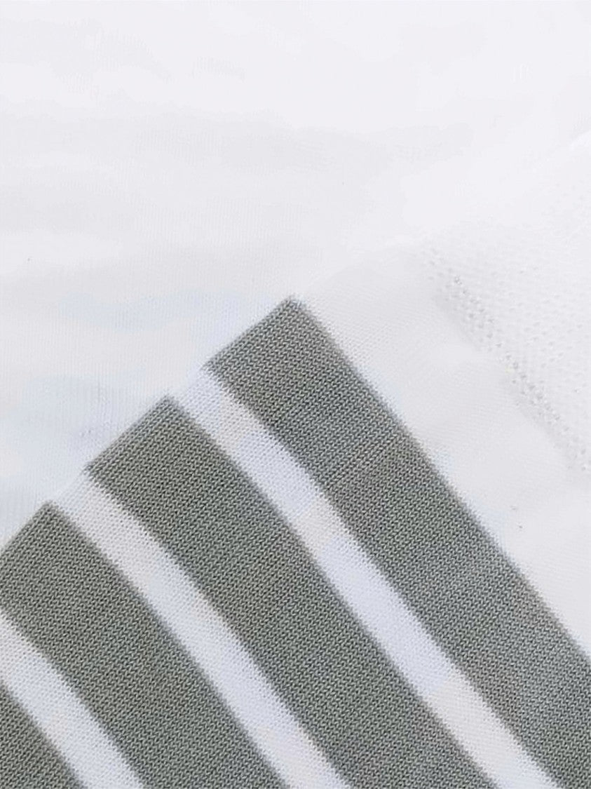 Thom Browne Classic Crew Length White Socks