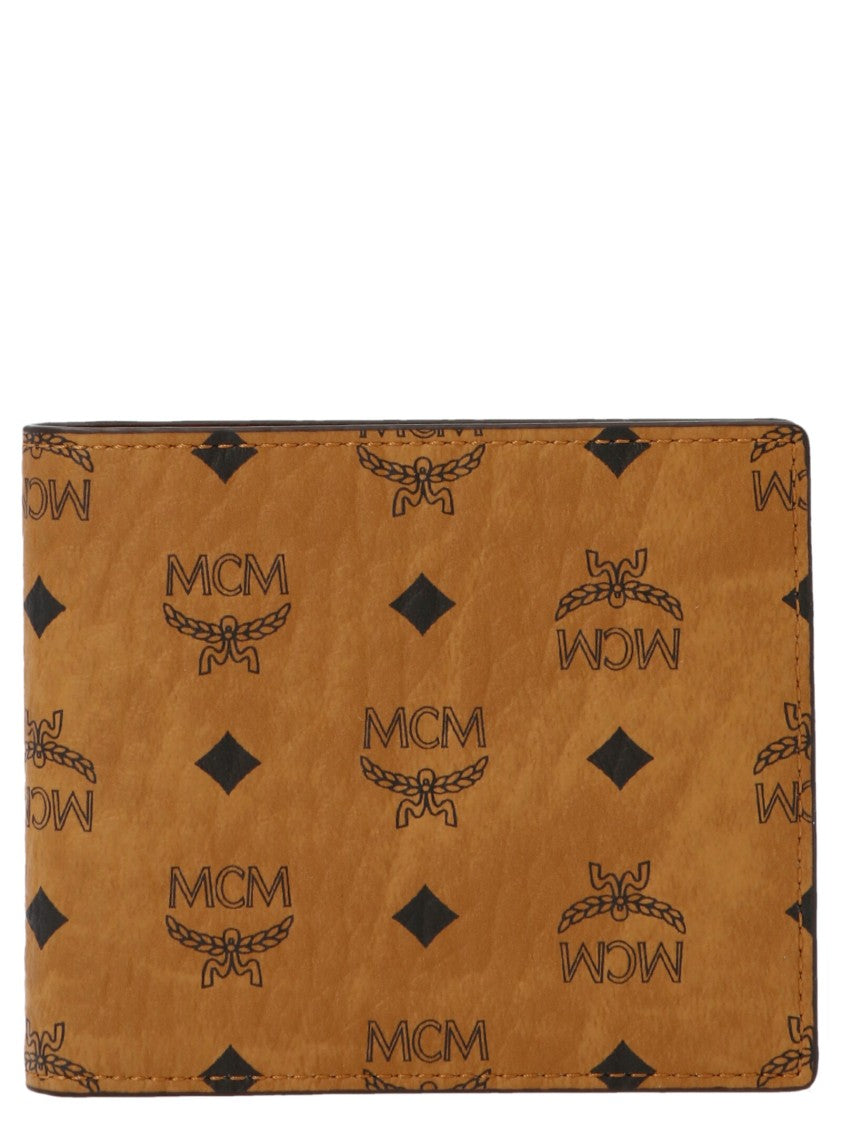 Mcm All Over Logo Wallet
