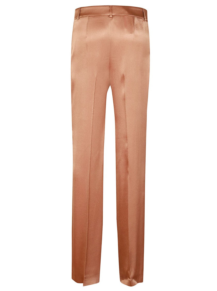 Alberta Ferretti Tailored Trousers With Satin-Finish And Classic Waistband